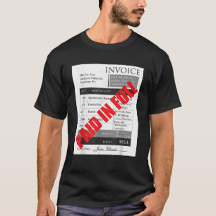Camiseta Pagos no Teto da Fatura do Cheio