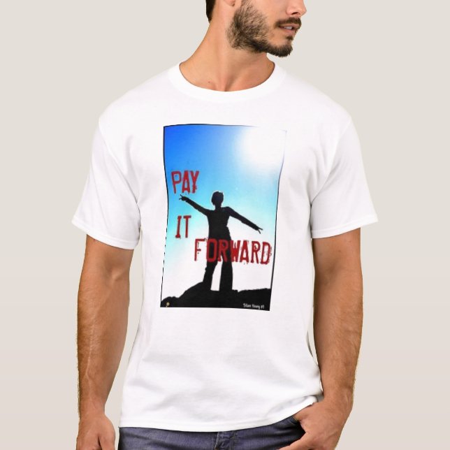 Camiseta Pague-o para a frente (Frente)