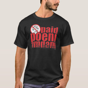 Camiseta Paguei poeni amdani!