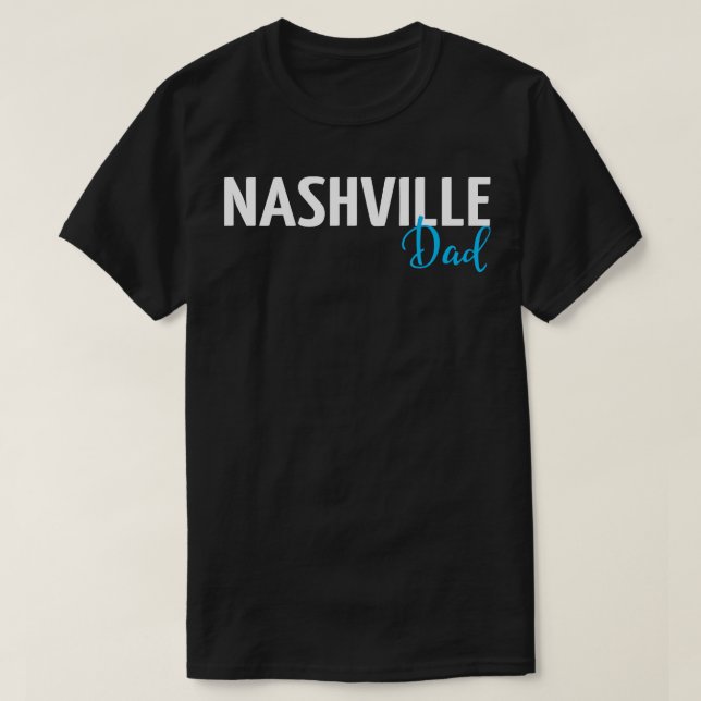 Camiseta Pai 1 de Nashville (Frente do Design)