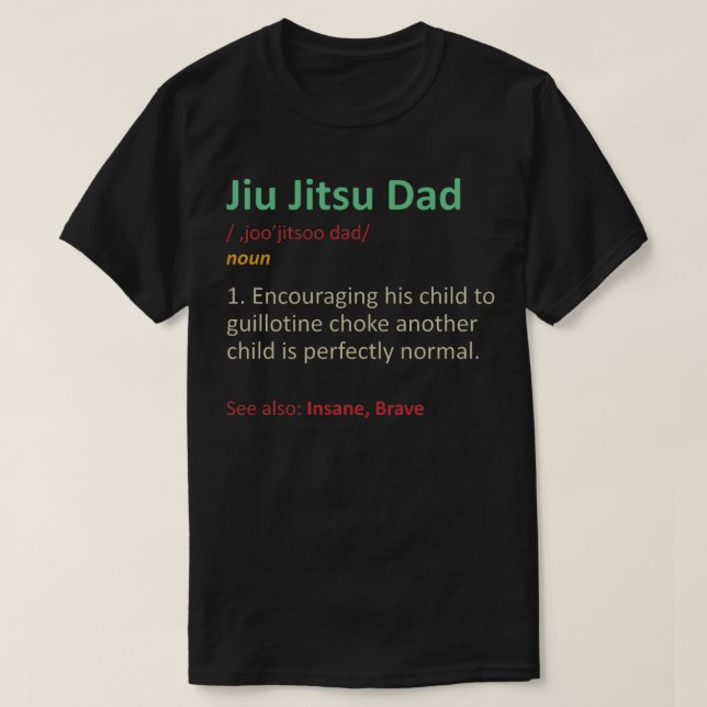 Camiseta Pai 1 Jiu Jitsu (Frente do Design)