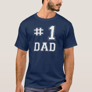Camiseta Pai #1 (pai do número um)