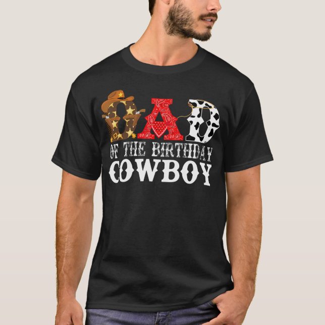 Camiseta Pai 1Rua Primeiro Aniversário do Partido Rodeio Oc (Frente)