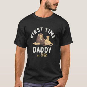 Camiseta Pai 2022 Da Primeira Vez Do Mens Para Pai E Futuro