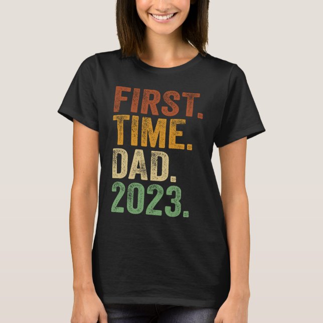 Camiseta Pai 2023 Da Primeira Vez Pai De Ser Pai Pai (Frente)