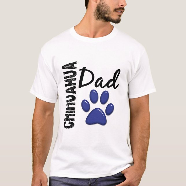 Camiseta Pai 2 da chihuahua (Frente)