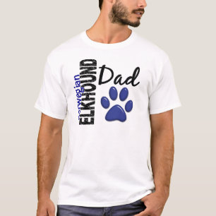 Camiseta Pai 2 de Elkhound do norueguês