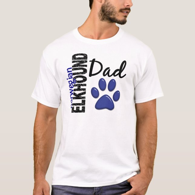 Camiseta Pai 2 de Elkhound do norueguês (Frente)