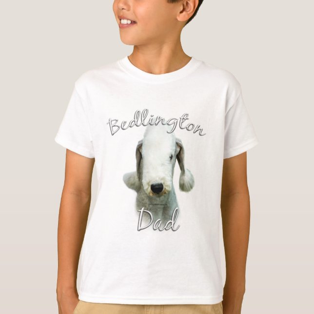 Camiseta Pai 2 de Terrier Bedlington (Frente)