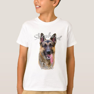 Camiseta Pai 2 do german shepherd