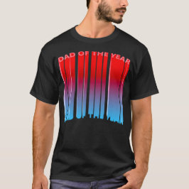 Camiseta Pai 3D épico do inclinação do ano