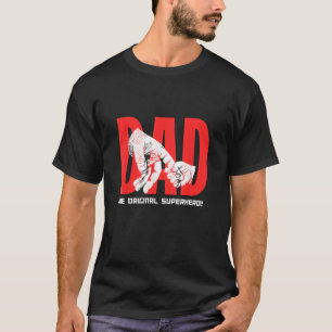 Camiseta Pai A Inspiração Original do Super Herói no Dia do