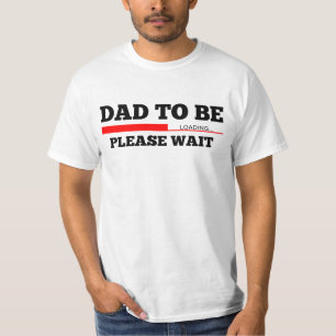 Camiseta Pai a ser carga do bebê