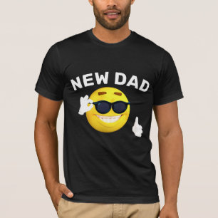 Camiseta PAI-A-SER (NOVO PAPAI) Camisa-T masculina