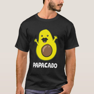 Camiseta Pai Abacate Vegano Guacamole Abacate Papacado