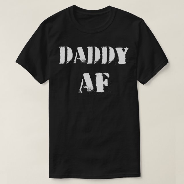 Camiseta Pai AF engraçado (Frente do Design)