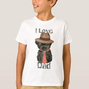 Camiseta Pai Affenpinscher