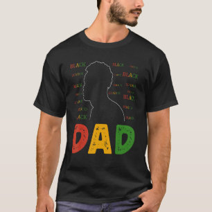 Camiseta Pai Africano do Orgulho Negro do Pai
