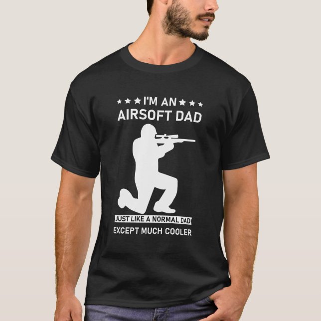 Camiseta Pai Airsoft Igual Ao Pai Normal, Exceto O Mais Fre (Frente)