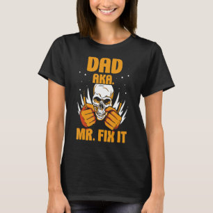 Camiseta Pai Aka Correção De Tinkerer De Reparo De Maneira