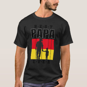 Camiseta Pai Alemão De Menino Dia de os pais Alemanha B