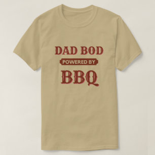 Camiseta Pai Alimentado Por CHURRASCO T-Shirt
