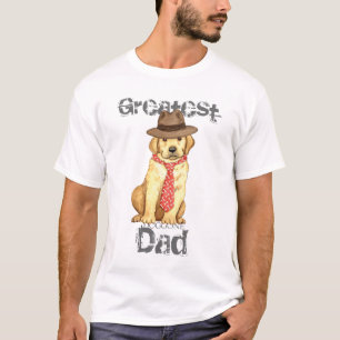 Camiseta Pai amarelo do laboratório