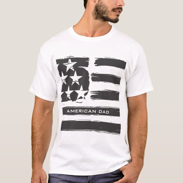 Camiseta Pai americano (Frente)