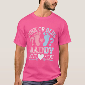 Camiseta Pai Amo Você Gênero Revelar Parte Abastecimento De