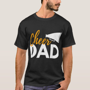 Camiseta Pai Animador - Com Animador Pai Cheerleader Líder