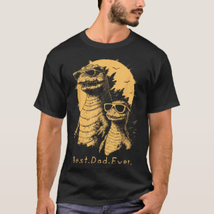Camiseta Pai Antigo Sempre Monstros Dia dos Pais Masculino