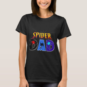 Camiseta Pai Aranha Design Dia dos Pais Família Corresponde
