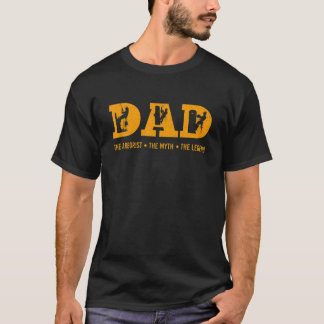 Camiseta Pai Arborista Mito Legenda Engraçado Presente no D
