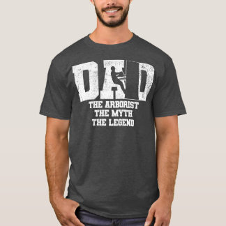 Camiseta Pai Arborista Padre Dia de os pais