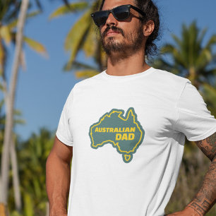 Camiseta Pai australiano - T-Shirt for a Aussie Pai