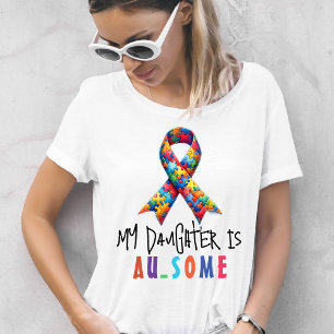 Camiseta Pai Autismo  Filha Autista