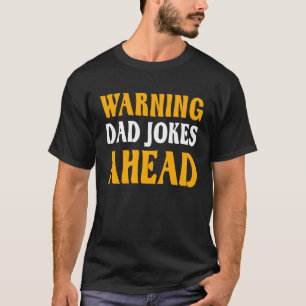 Camiseta Pai Aviso Piadas Pais Antecipando Piadas Pais