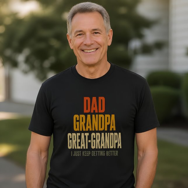 Camiseta Pai Avô Bisavô (Criador carregado)