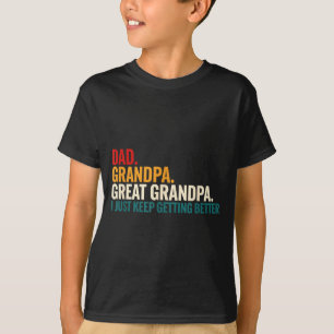 Camiseta Pai Avô Bisavô Frase Engraçada - Pai Eu Ape