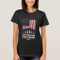 Pai Avô Veteranos Para Trump 2024 Bandeira America