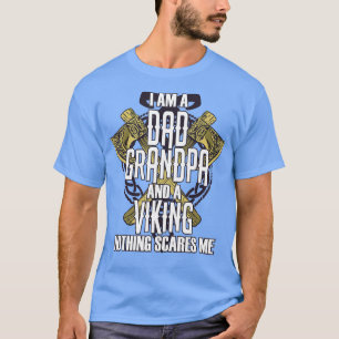 Camiseta Pai Avô Viking Gueror Norse Mythology Valhall