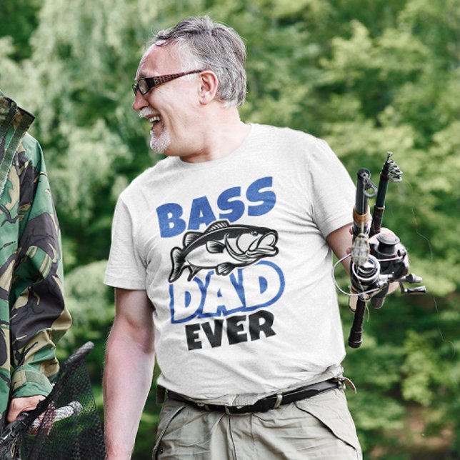 Camiseta Pai Bass Nunca (bass dad ever)