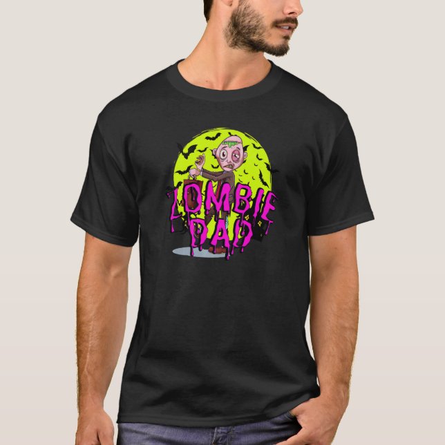 Camiseta Pai Bats Zombie (Frente)