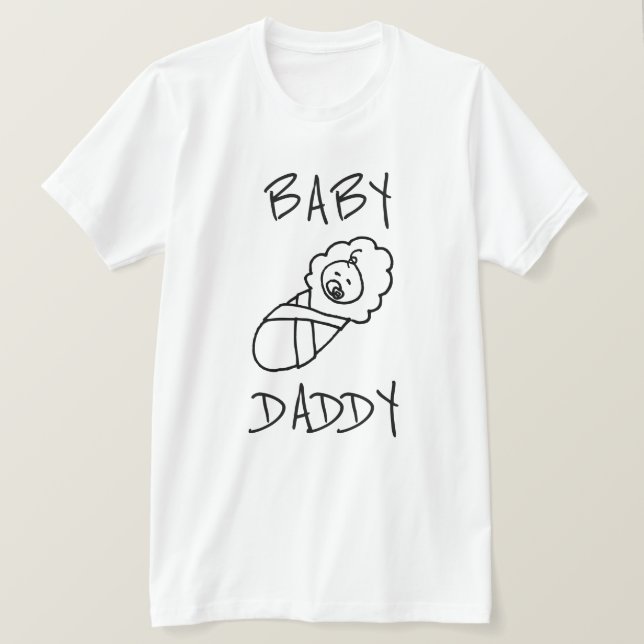 Camiseta Pai bebê (Frente do Design)