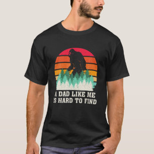 Camiseta Pai Bigfoot Engraçado Um Pai Como Eu É Ouvido