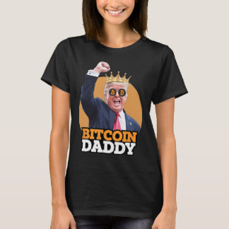 Camiseta Pai Bítalo Trump Crypto King Money Evoluti