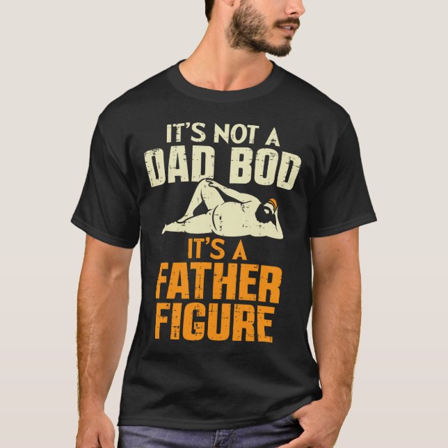 Camiseta Pai Bod, Padre Figura (Frente)