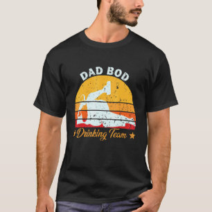 Camiseta Pai Bod Team Vintage Retro Sunset Pais
