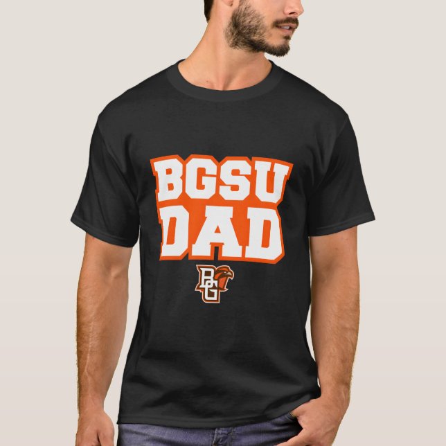 Camiseta Pai Boliche Green Bgsu Falcons (Frente)