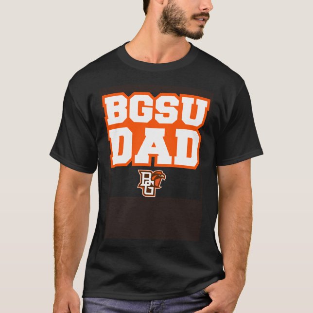 Camiseta Pai Boliche Green BGSU Falcons (Frente)
